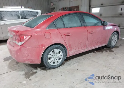 2016 Chevrolet Cruze Limited 1Ls z USA, uszkodzony, nr VIN 1G1PC5SHXG7161326